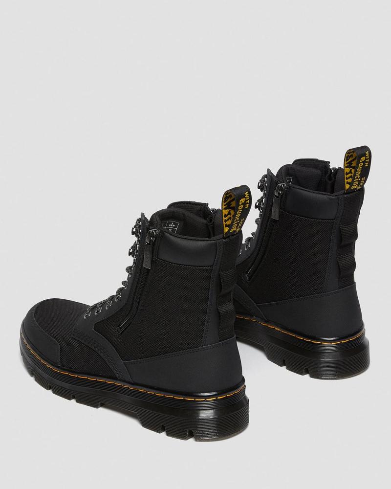 Dr Martens Combs Zip Enkellaars Dames Zwart | NL 706OKI